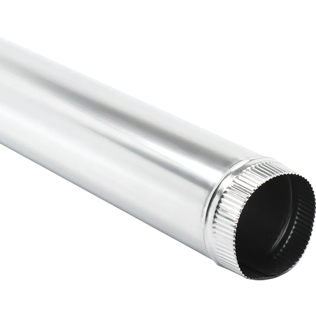 Galvanized C-Vent Snaplock Pipe - 26 Gauge